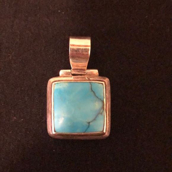 🎉HP🎉🆕💎Navajo Turquoise Pendant!💎 - Picture 1 of 5